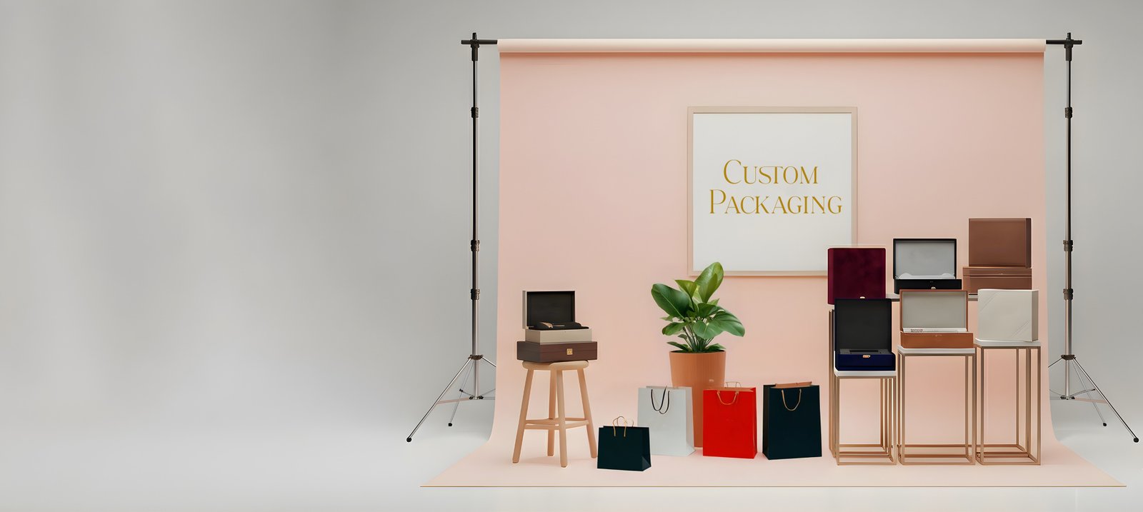 Custom Packaging Boxes Banner