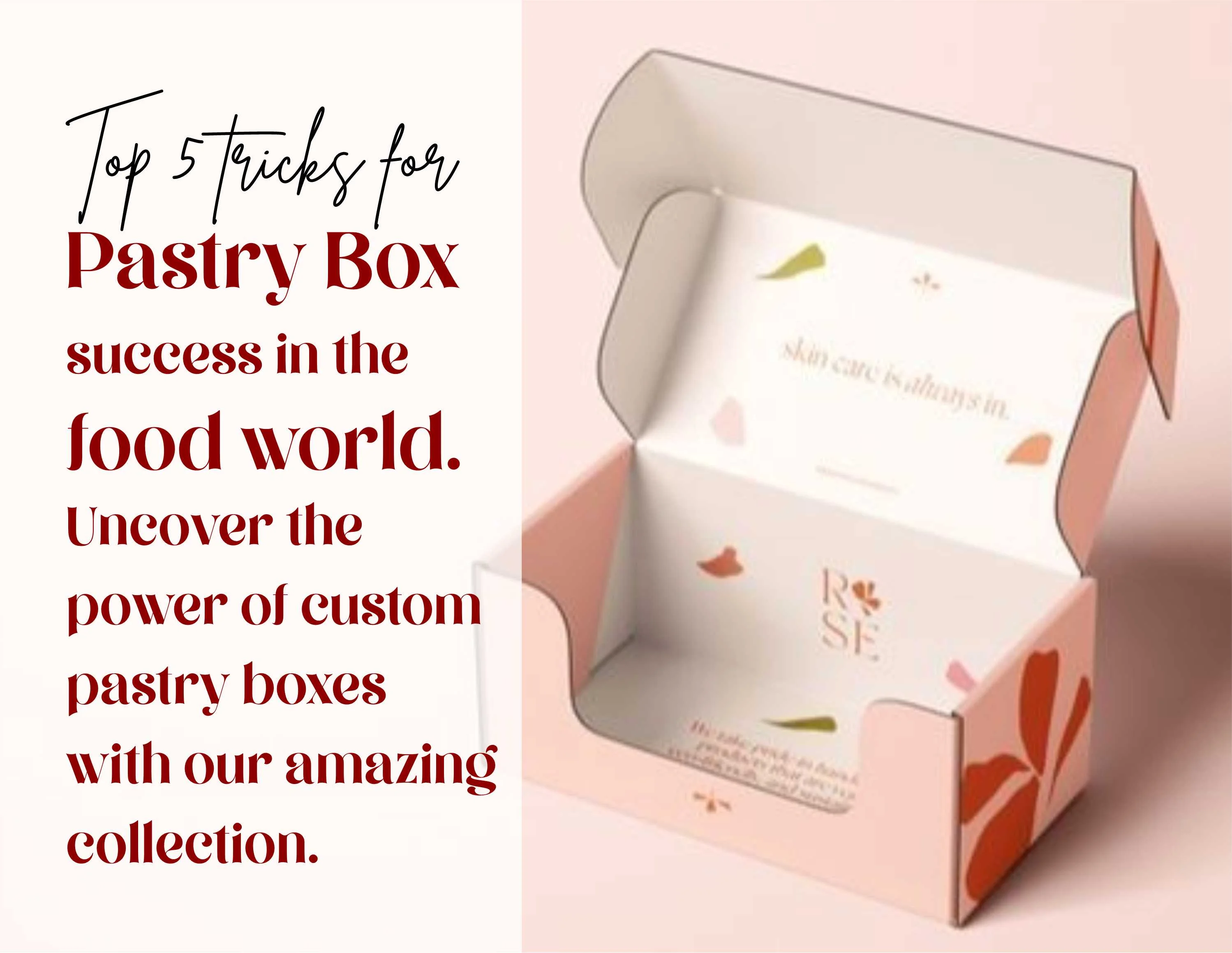 Printed-custom-pastry boxes